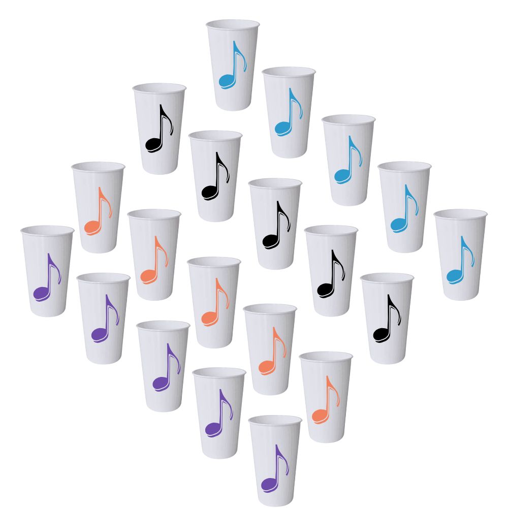 MissKraft - 20 Ecocups pour Sublimation - 550 ml