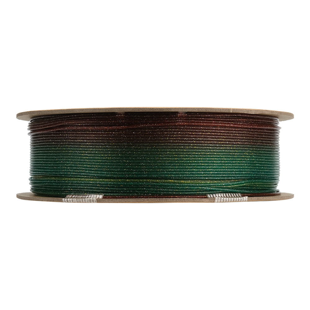 Bobine eSun de PLA eTwinkling Rainbow - 1 kg - Zoom sur le Filament
