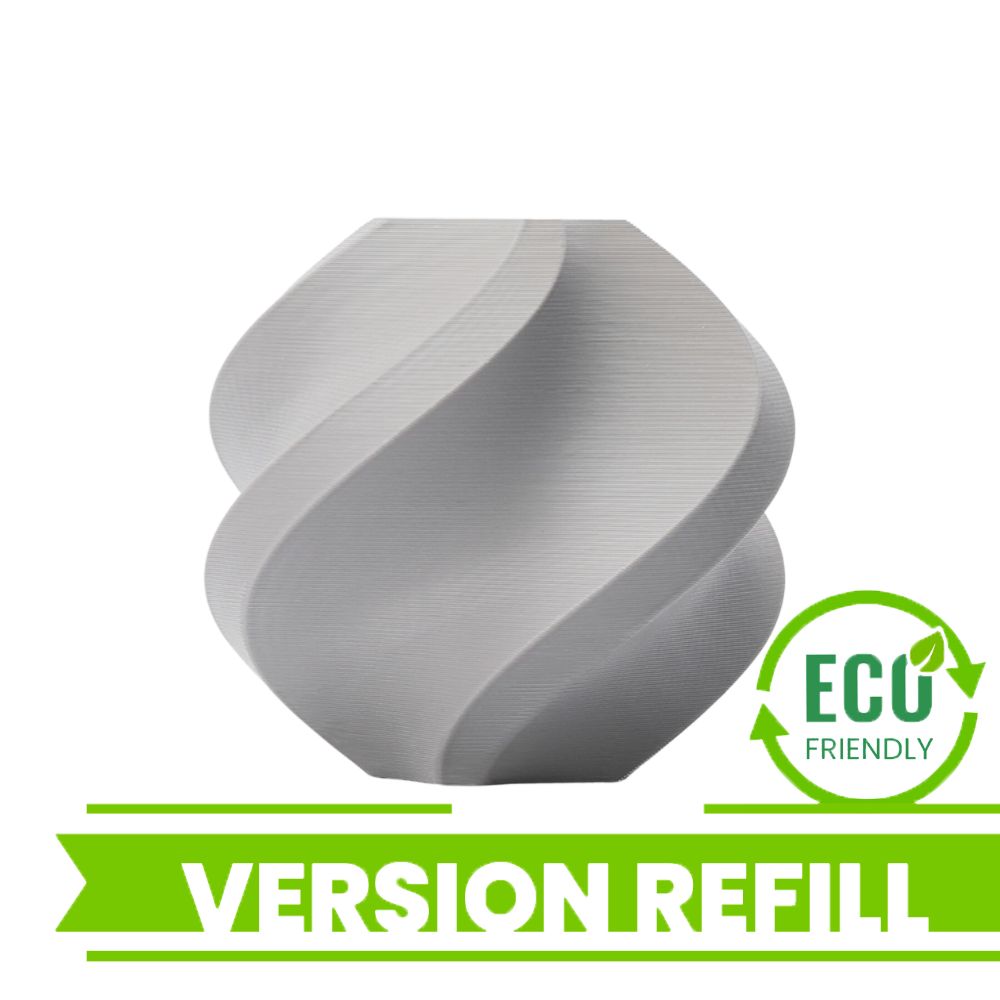 Bambu Lab - PETG HF - Gris (Gray) - 1,75 mm - 1 kg - Refill