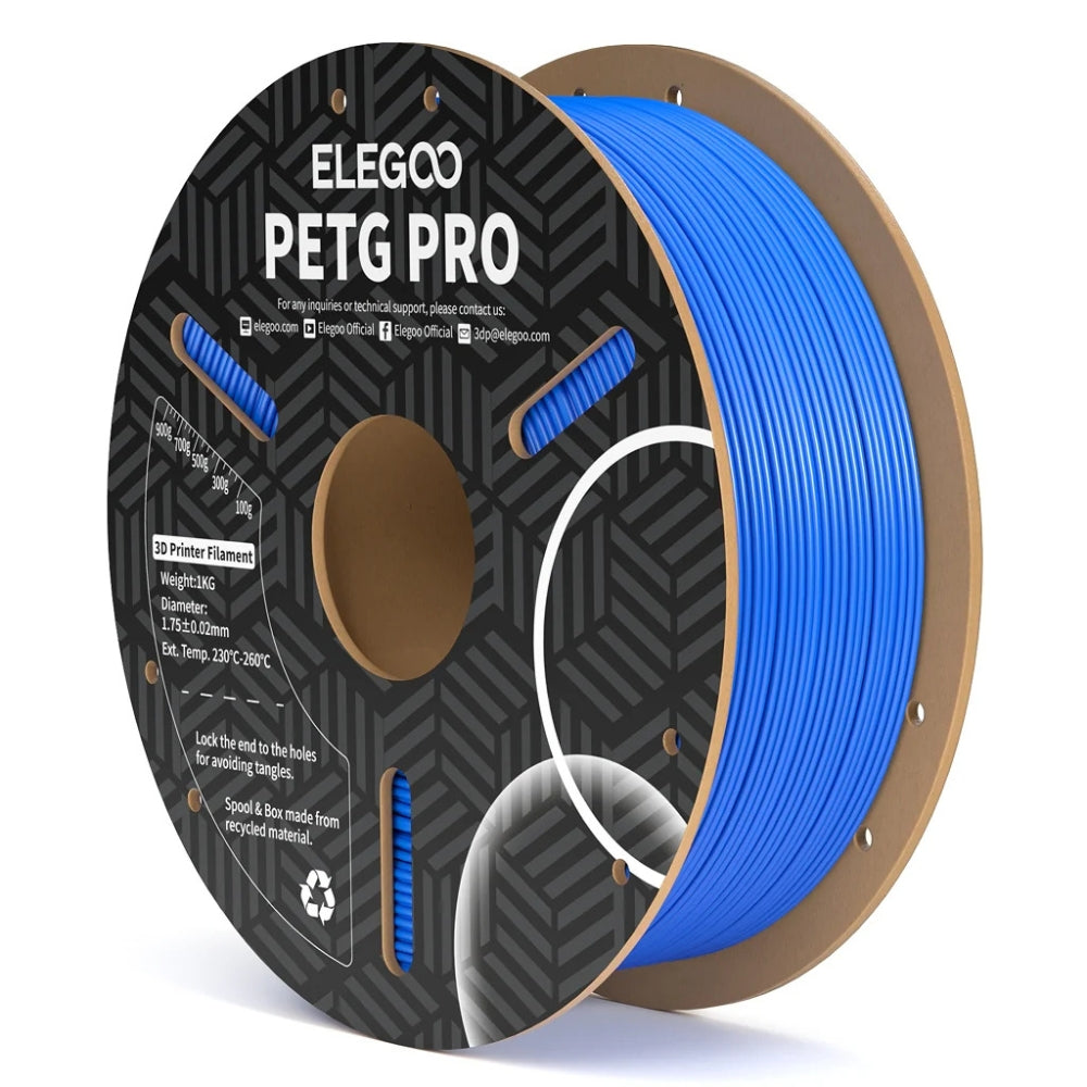 Elegoo - PETG Pro - Bleu Clair (Light Blue) - 1,75 mm - 1 kg