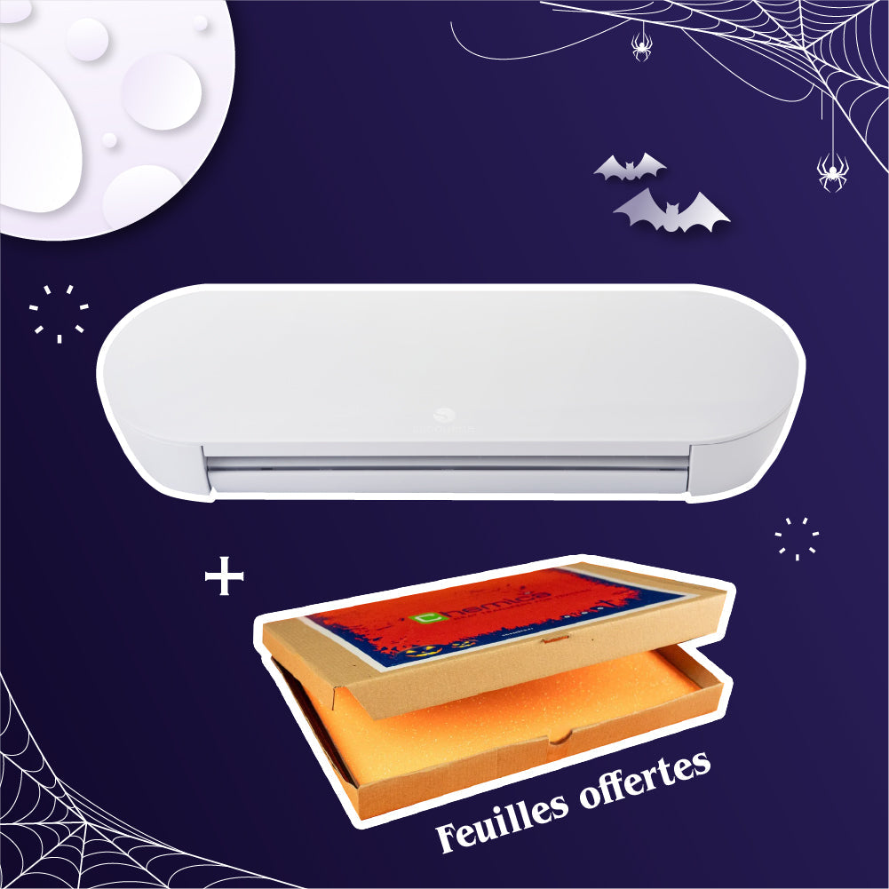 Pack Halloween - Silhouette Portrait 4 + 25 feuilles Bling Bling Star Offertes