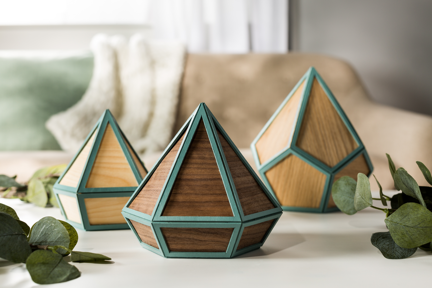 exemple de boite de placage de bois