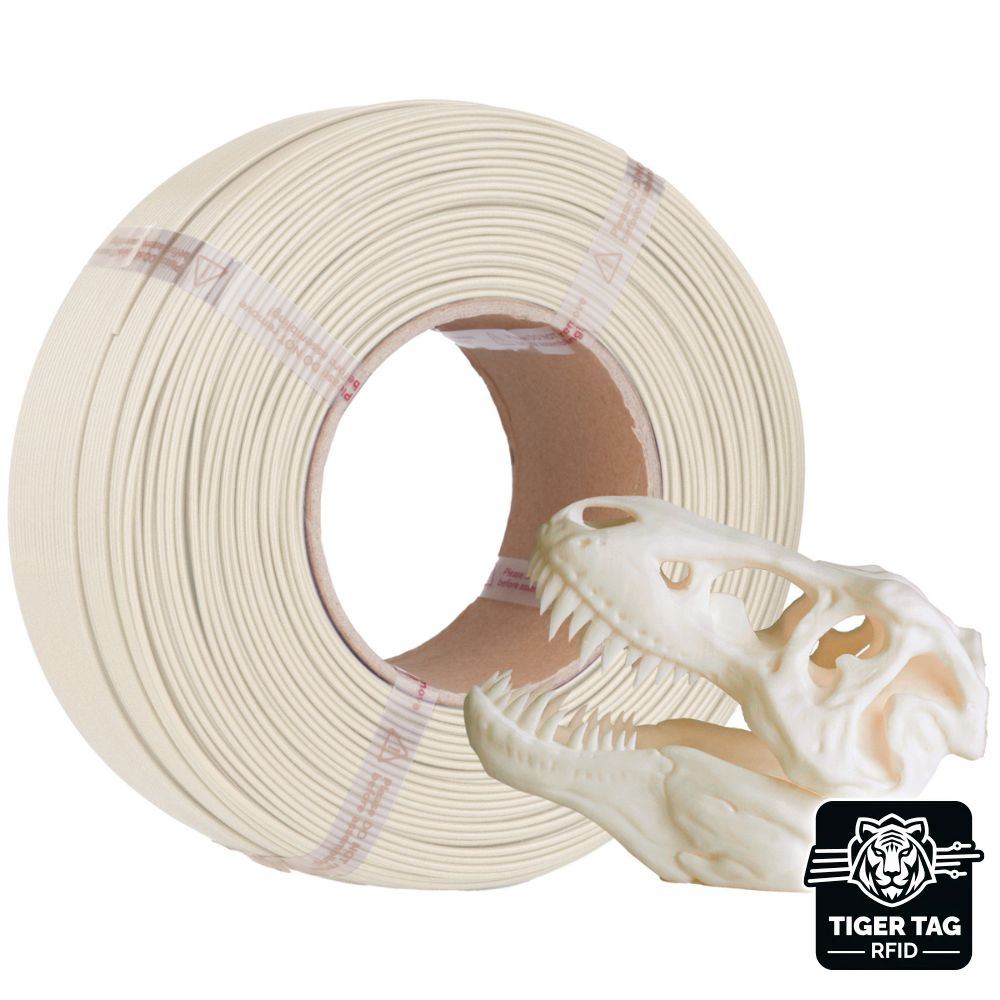 Jamg He - Hi-Speed PLA+ - Beige - 1,75 mm - 1 kg - Refill avec RFID TigerTag