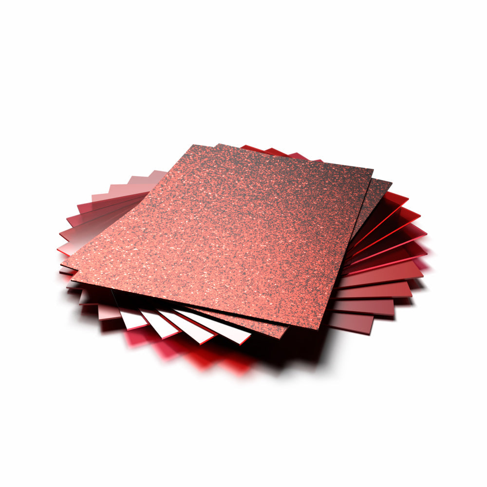 Pack Recharge Tons rouges - MissKraft - Plexiglass PMMA Acrylique