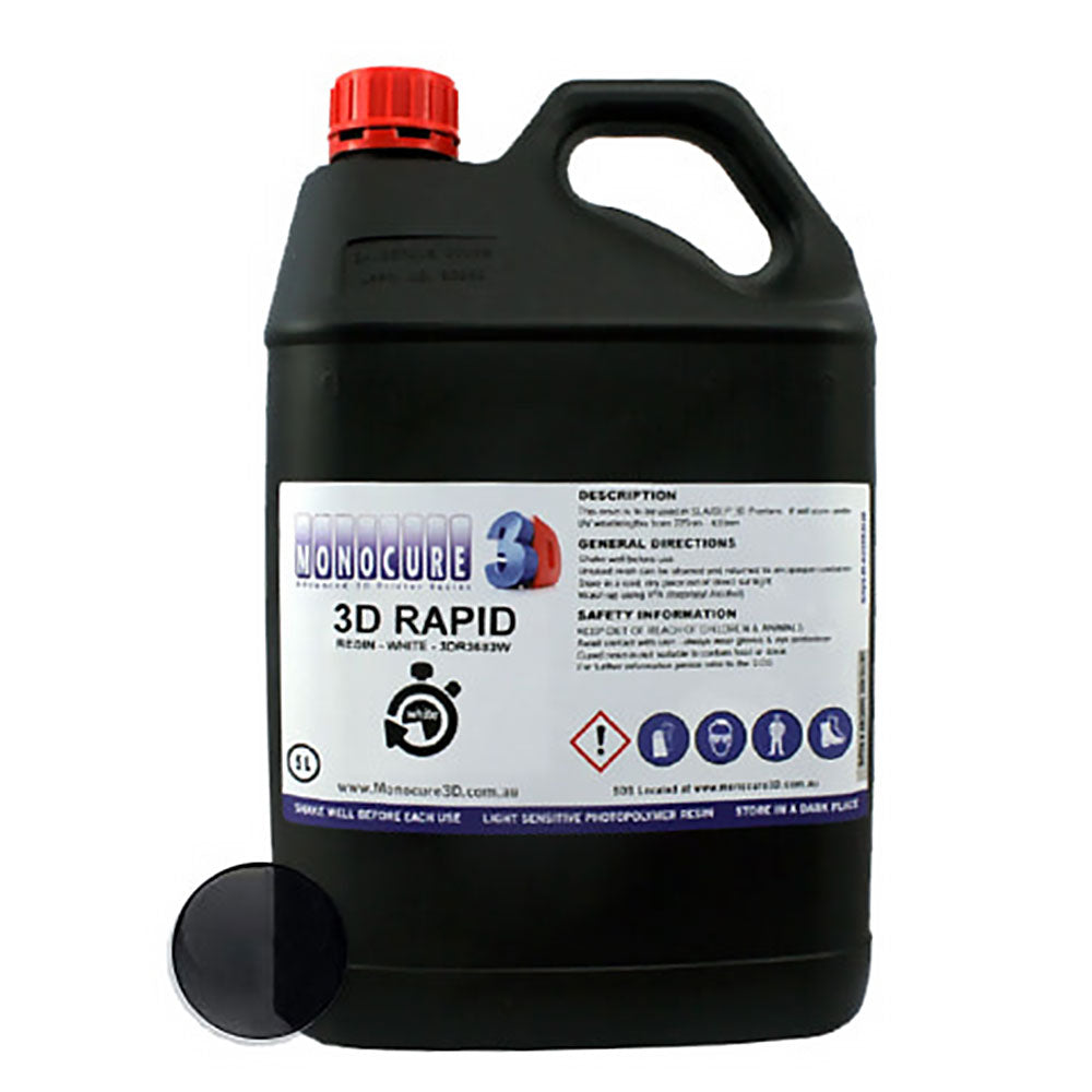 Monocure3D - Rapid Resin - Noir (Black) - 5 L