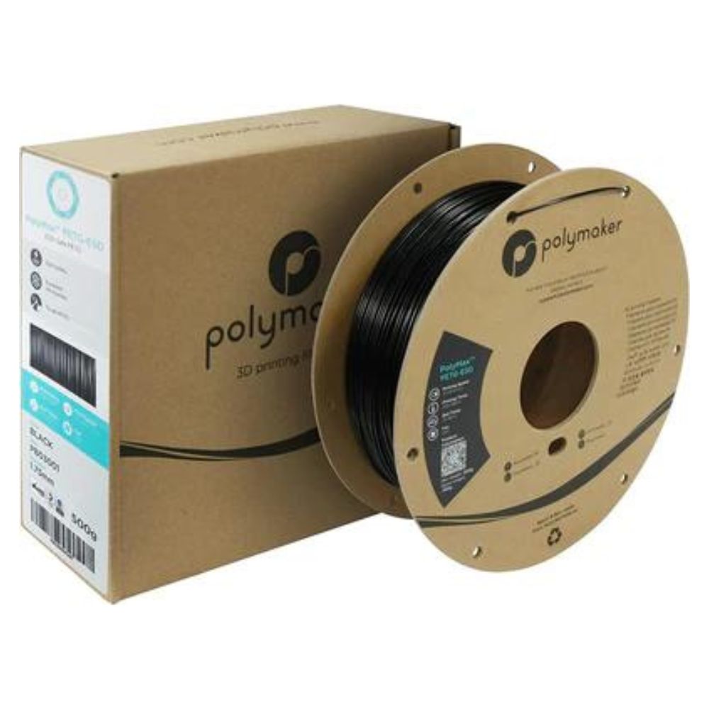 Polymaker - PolyMax PETG-ESD - Noir (Black) - 1,75 mm - 0,5 kg