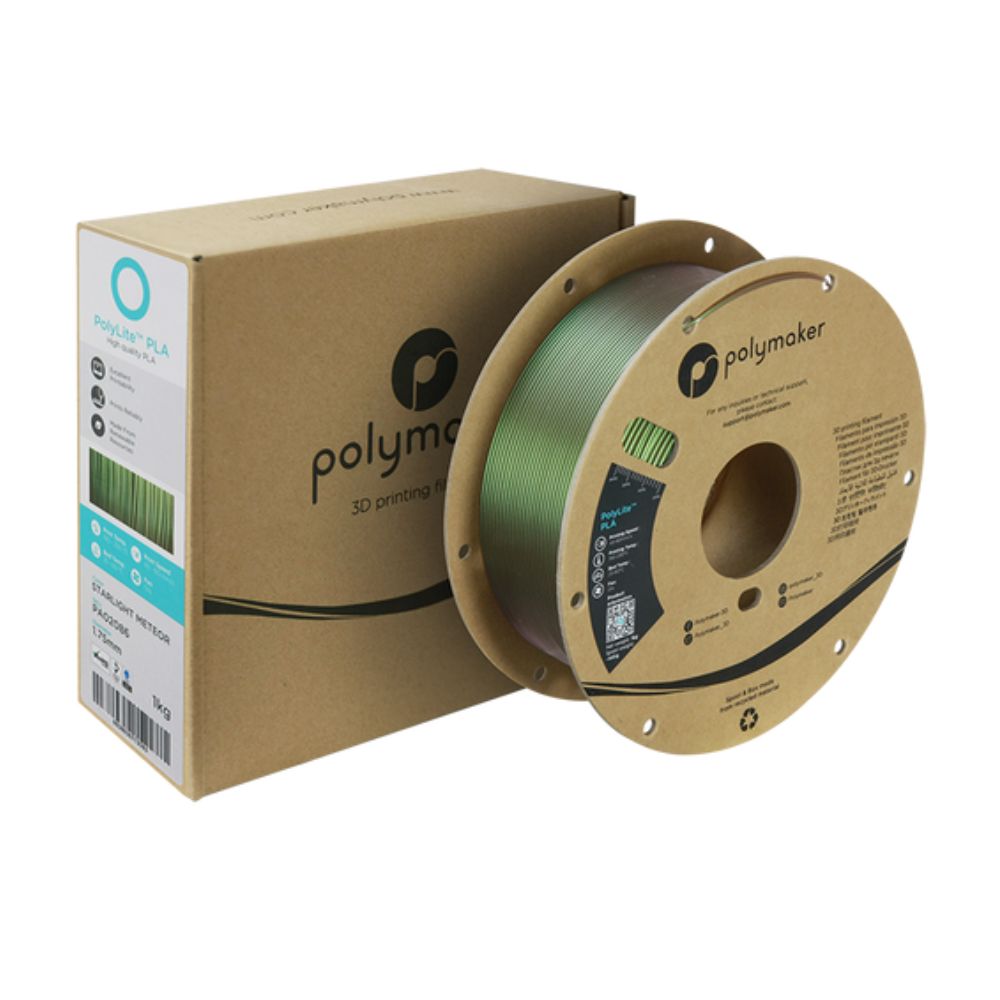 Polymaker - PolyLite Starlight PLA - Météore (Meteor) packaging