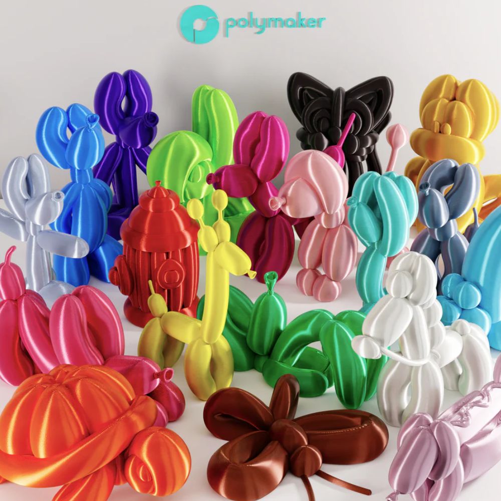 Polymaker - PolyLite Silk PLA - Jaune (Yellow) - 1,75 mm - 1 kg