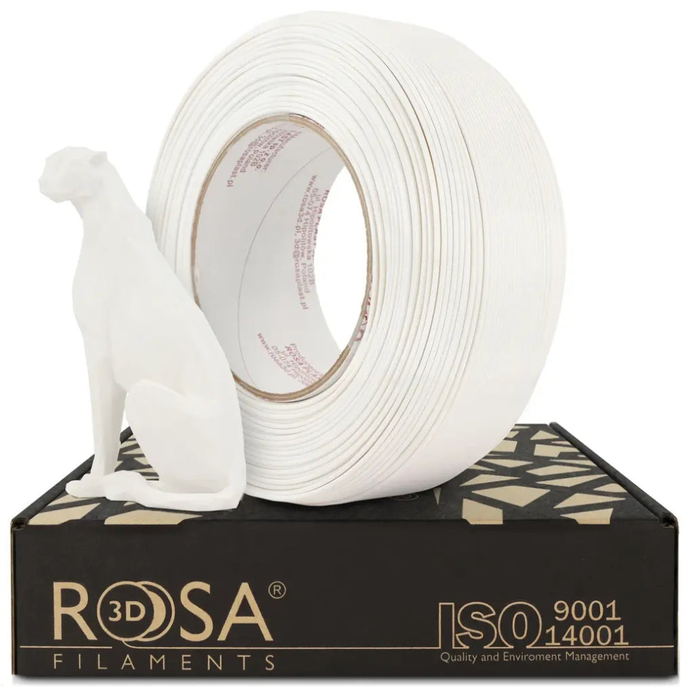 Rosa3D - PLA Speed - Blanc Mat (Matt White) - 1,75 mm - 1 kg Refill