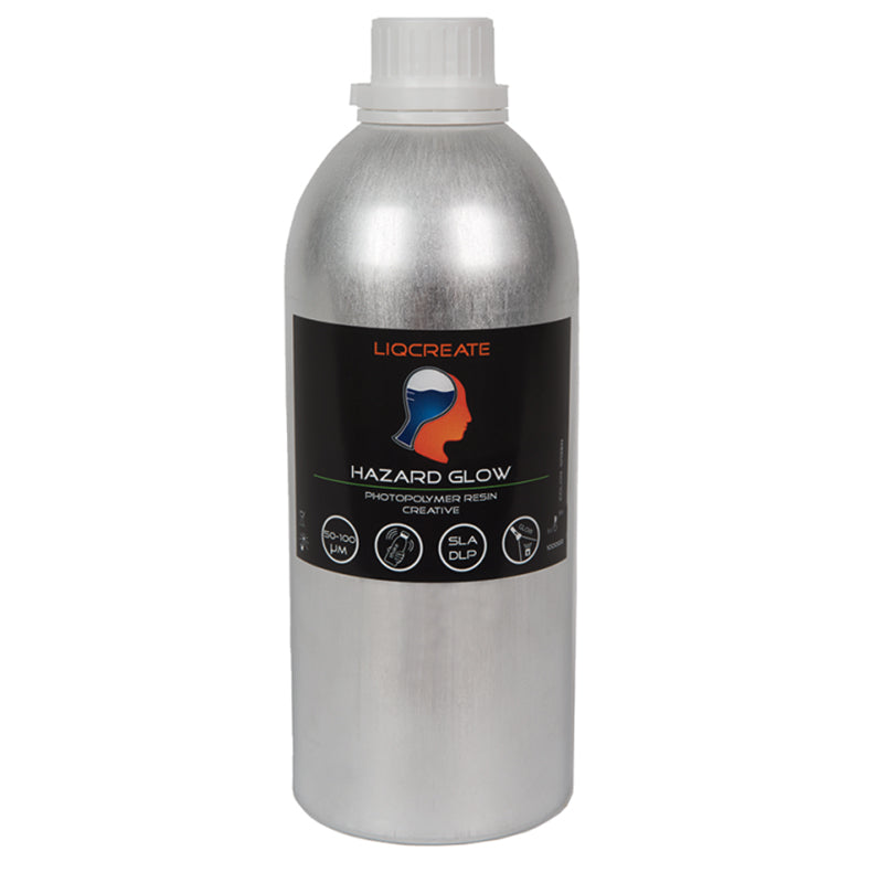 Liqcreate - Hazard Glow (phosphorescent) - 1kg, resines UV, LIQCREATE