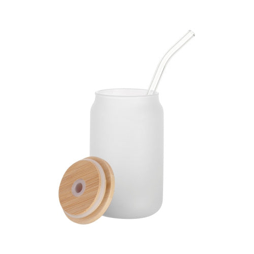 Craft Express - Verre Givré avec Paille - 400 ml - ouvert