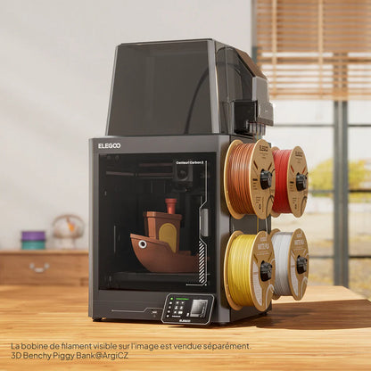Elegoo - Centauri Carbon 2 Combo - Imprimante 3D avec Multicolore CC2 + CANVAS Entièrement Automatique