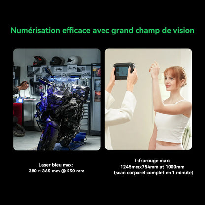 Creality - Sermoon P1 - Scanner 3D Tout-En-Un