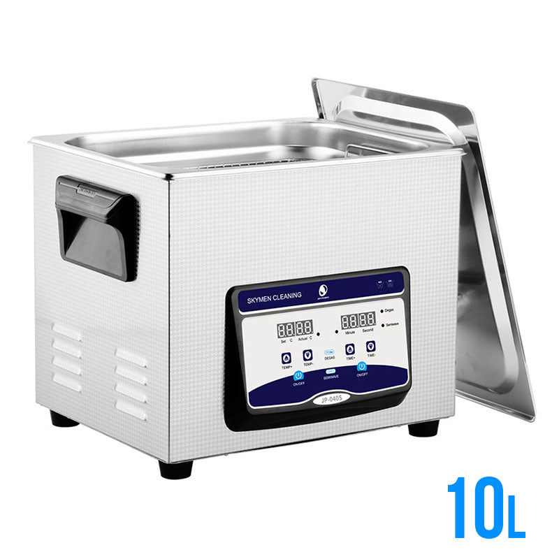 Nettoyeur à Ultrasons - 10 L - 40 khz, Accessoires Résine, SKYMEN