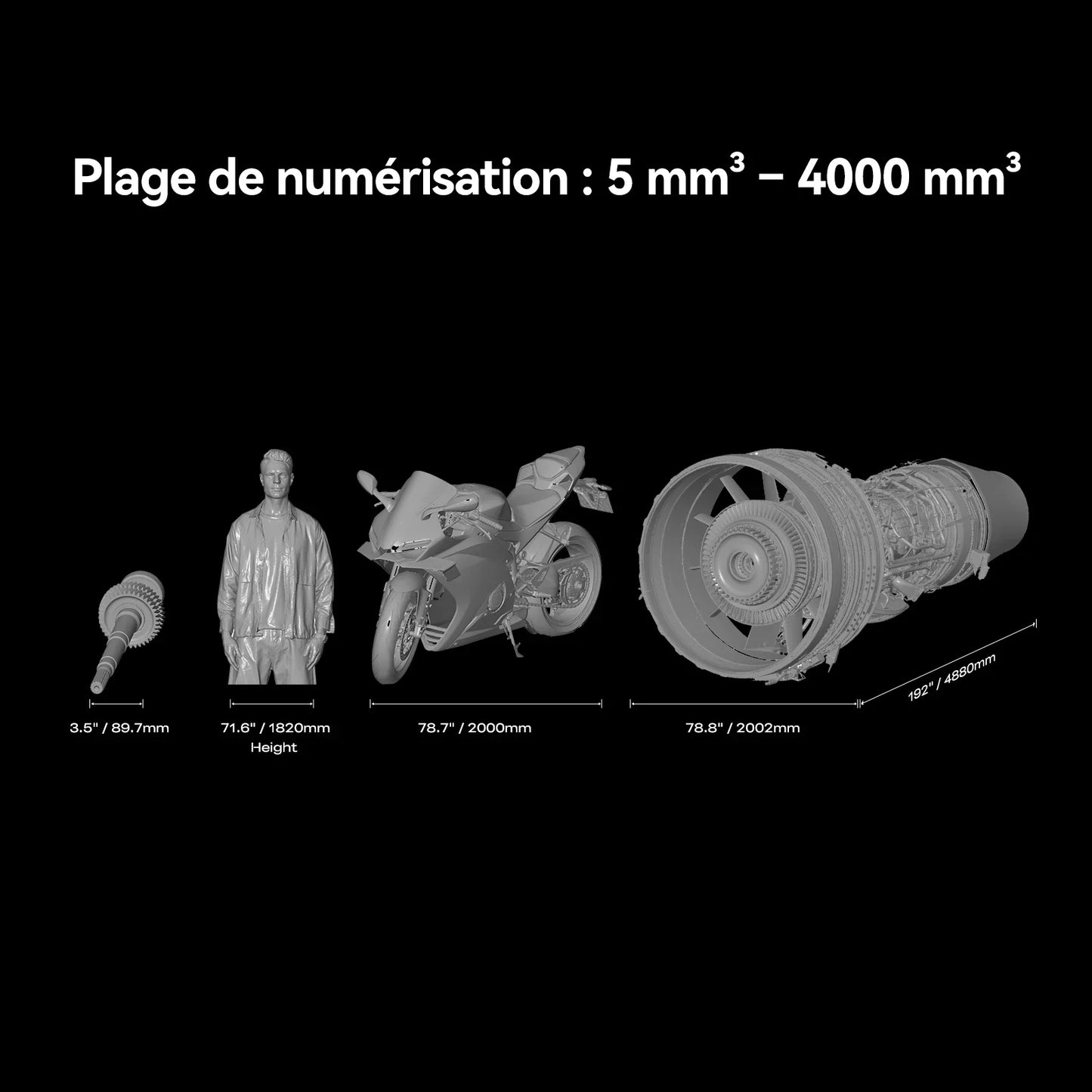 Creality - Sermoon X1 - Scanner 3D à Puissance Industrielle