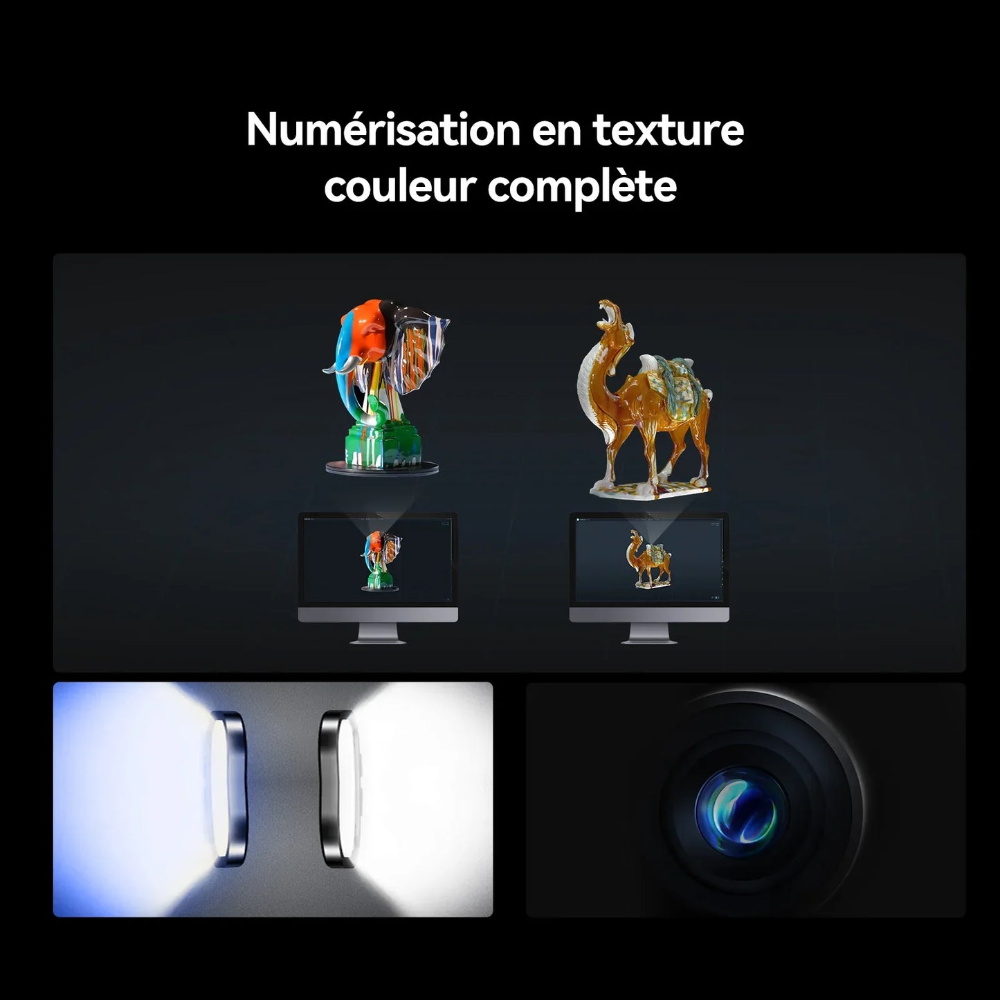 Creality - Sermoon X1 - Scanner 3D à Puissance Industrielle