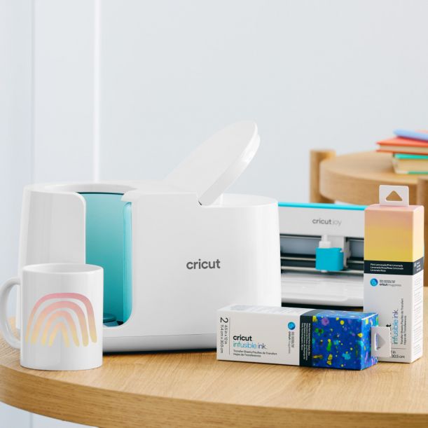 Cricut - Mug en céramique - blanc - 12 oz / 340 ml (lot 2 Mugs)