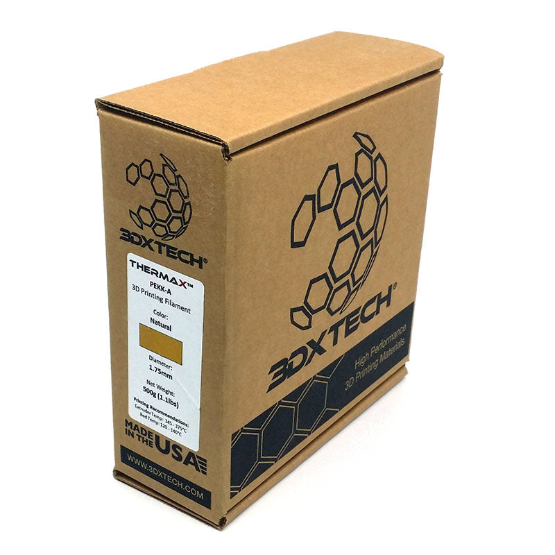 3DXTech - ThermaX PEKK-A - Naturel (Natural) - 1.75 mm - 500 g, Filament, 3DXTECH
