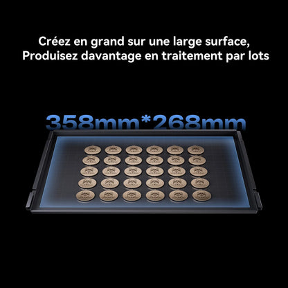 Creality - Falcon A1 Pro - Graveur et Découpeur Laser - 20W - 2W IR (en option)