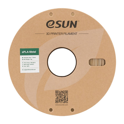 Bobine eSun de ePLA Metal Antique Brass - 1 kg - Packaging