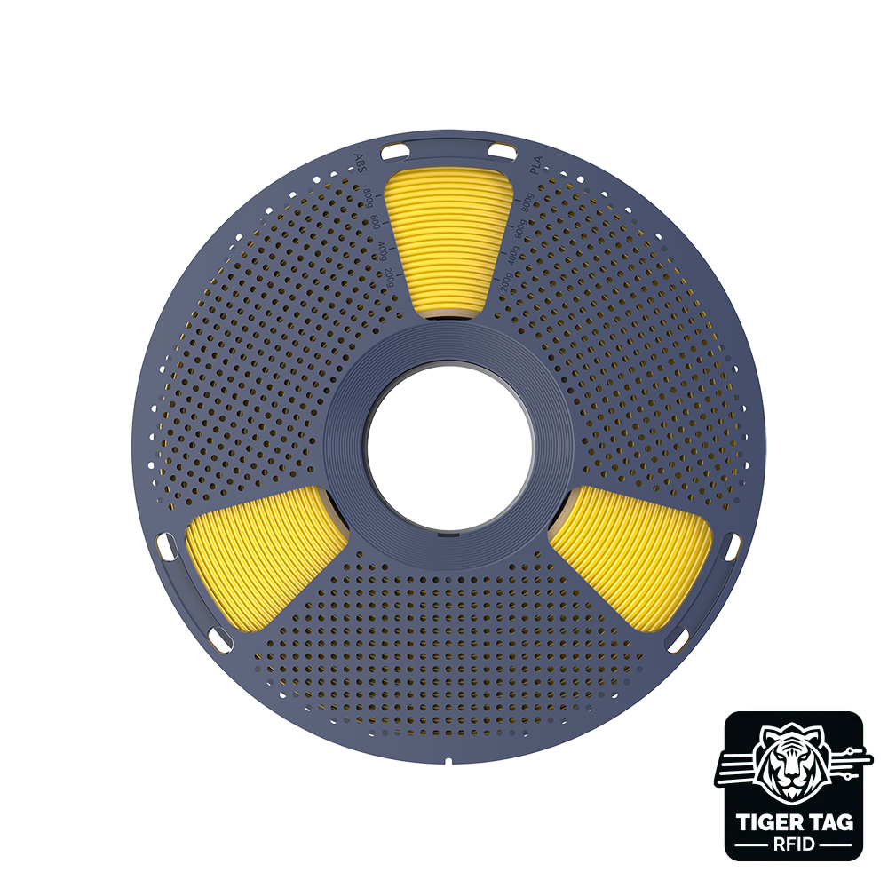 Sunlu - PLA - Jaune Vivant (Vivid Yellow) - 1,75 mm - 1 kg avec RFID TigerTag