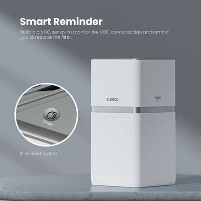 Elegoo - Mars Mate Purificateur d'Air pour Série Saturn/Mars/Jupiter