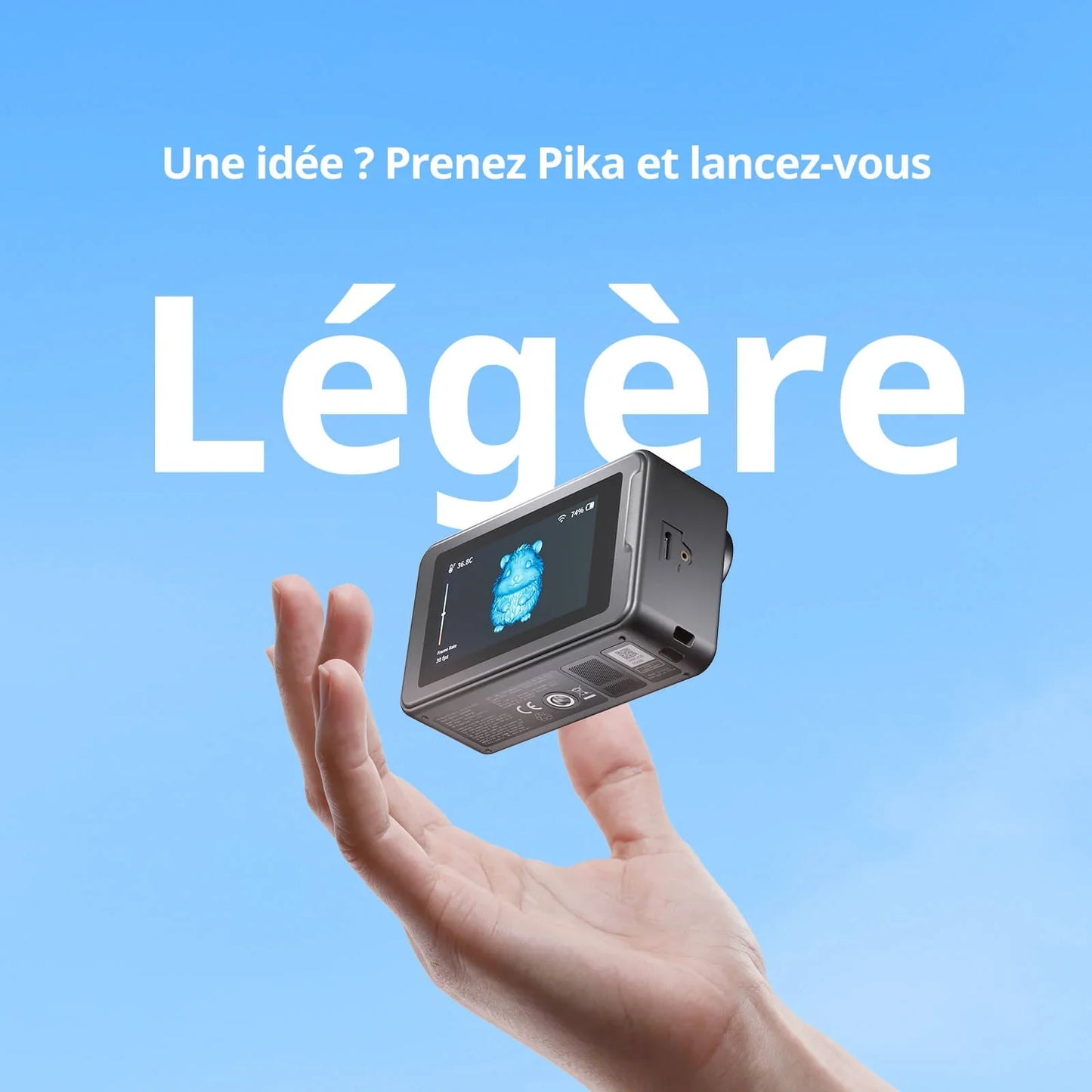 Creality - Pika - Scanner 3D IA Portable