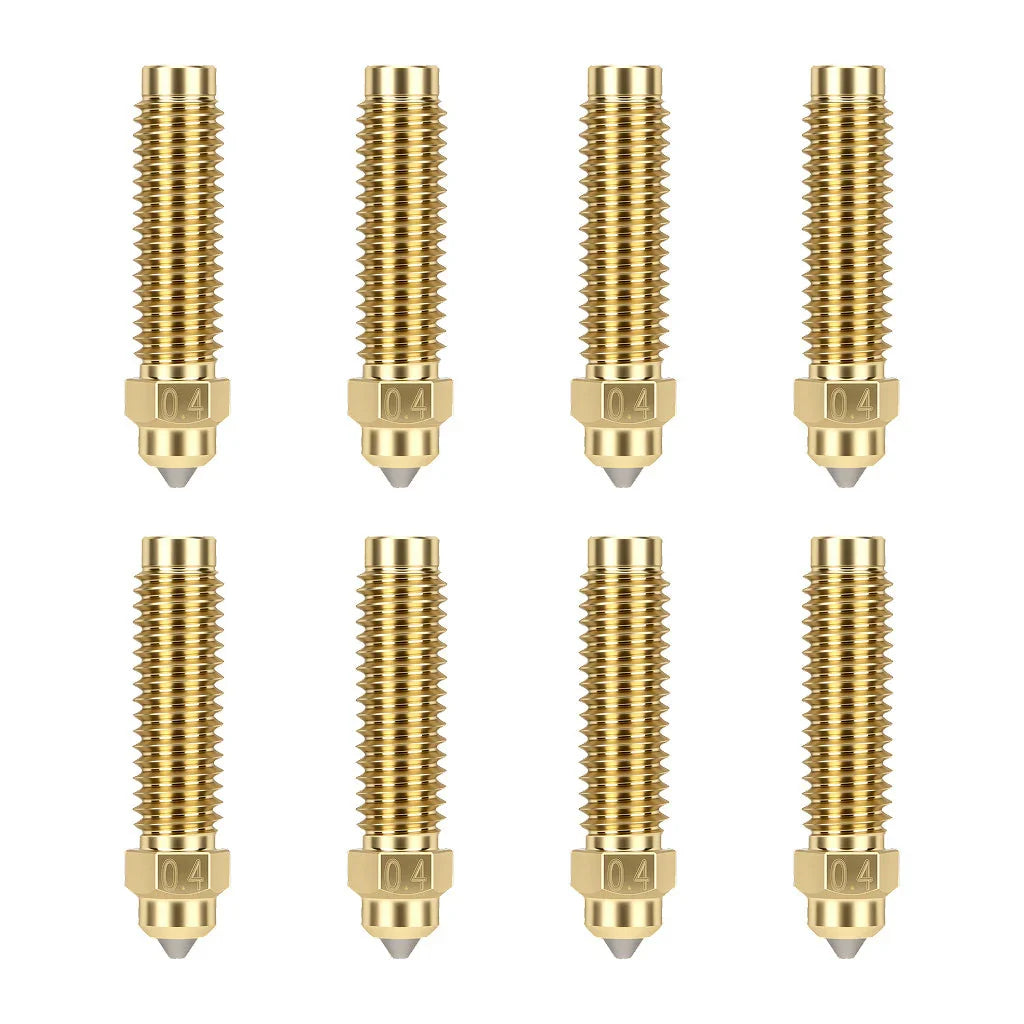Elegoo - CC/CC2 - Kit de Buses en Laiton et Acier Trempé (Nozzle Kit) - 0.4 mm - 8 pcs