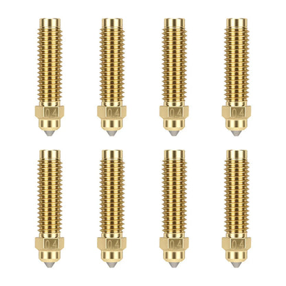 Elegoo - CC/CC2 - Kit de Buses en Laiton et Acier Trempé (Nozzle Kit) - 0.4 mm - 8 pcs