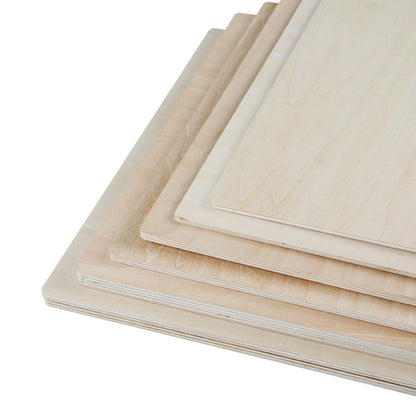 Creality - 10 Plaques de Contreplaqué de Tilleul (Basswood Sheets) - 30 x 30 cm - 3 mm