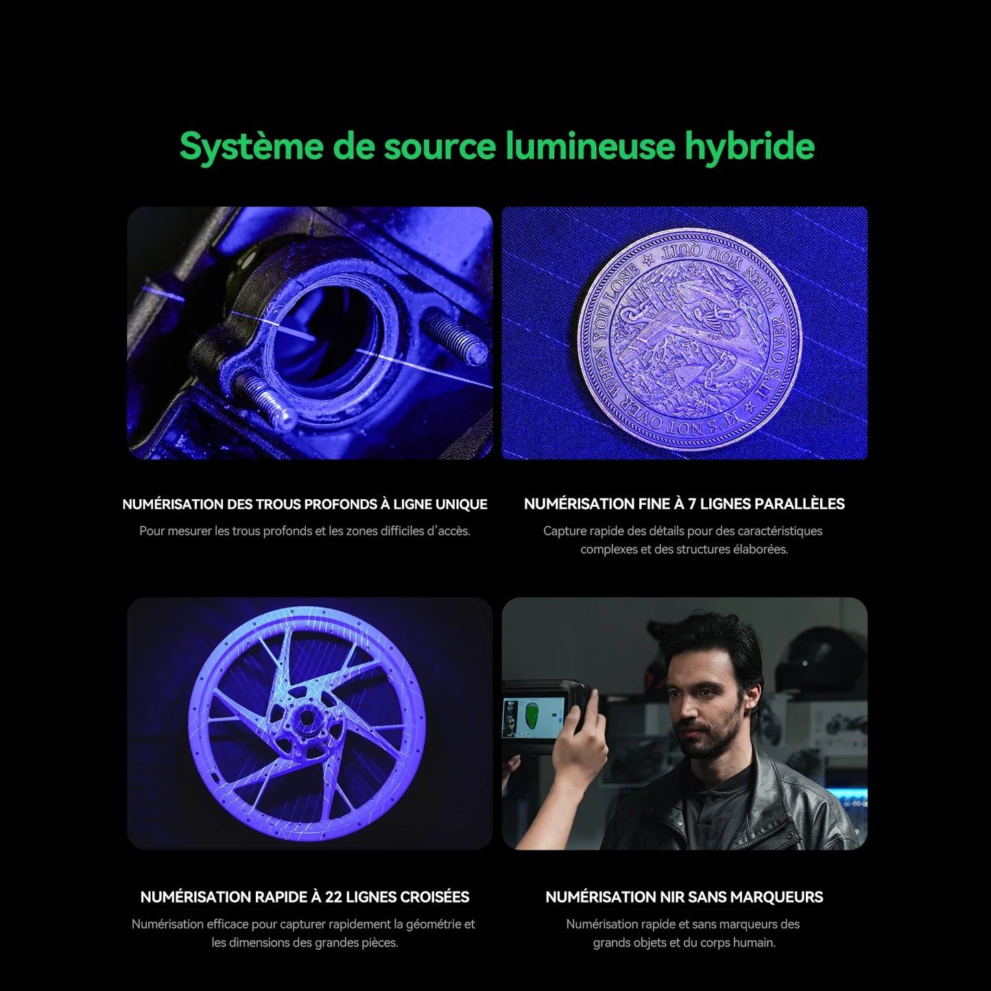 Creality - Sermoon P1 - Scanner 3D Tout-En-Un