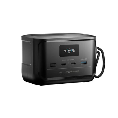 ALLPOWERS - SOLAX P100 DC - Station électrique portable - 128W 99,2Wh