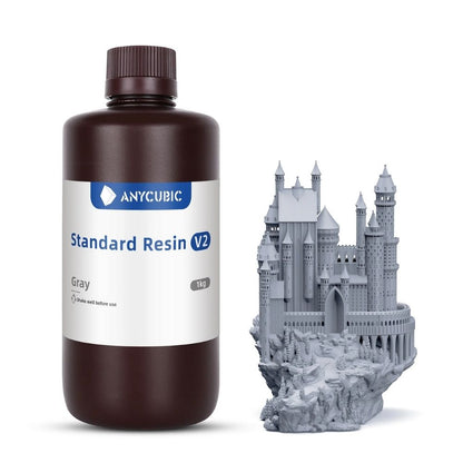 Anycubic - Standard Resin V2 - Gris (Grey) - 1 kg