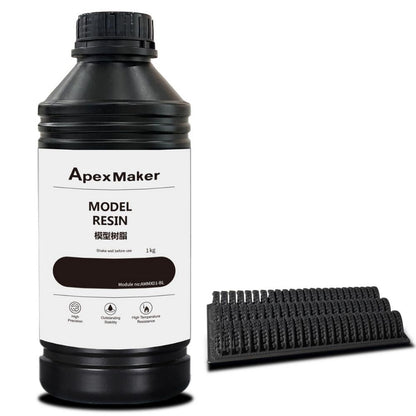 ApexMaker - Résine Standard - Noir (Black) - 1 kg