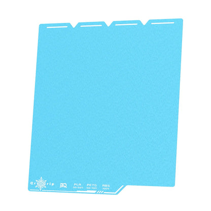 BIQU - Plateau d'impression CryoGrip Pro pour Snapmaker U1 - Bleu d'hiver texturé (Frostbite Coarse Textures) - 270 x 270 mm