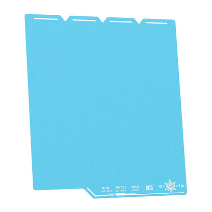 BIQU - Plateau d'impression CryoGrip Pro pour Snapmaker U1 - Bleu d'hiver texturé (Frostbite Coarse Textures) - 270 x 270 mm