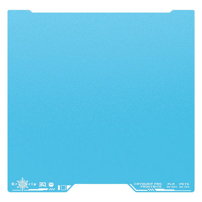 BIQU - Plateau d'impression pour Série H2 Bambu CryoGrip Pro - Bleu d'hiver texturé (Frostbite Coars