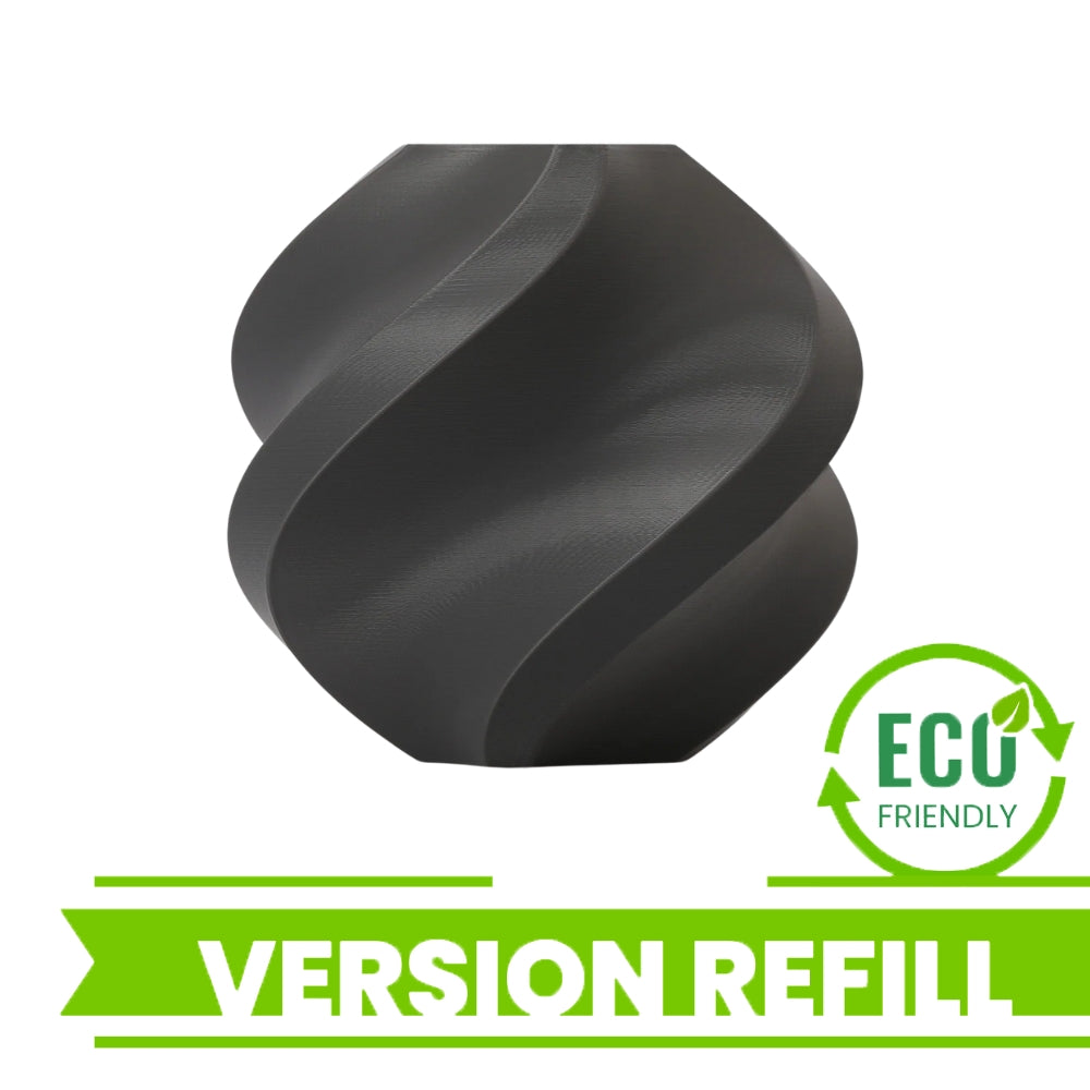 Bambu Lab - PLA Basic - Gris Foncé (Dark Gray) - 1,75 mm - 1 kg Refill