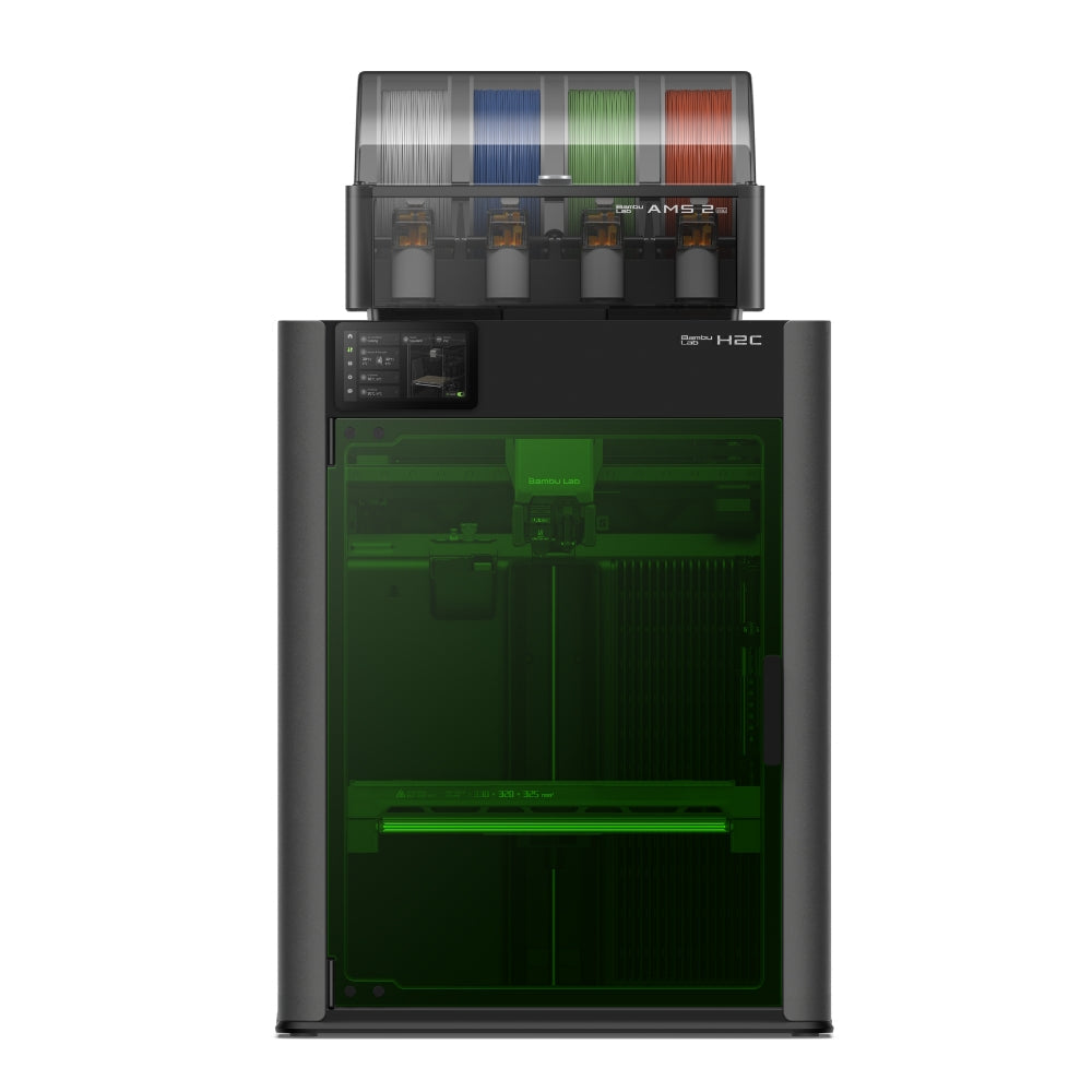 Bambu Lab - H2C Laser Full Combo 40W - Système Vortek Multi-Matériaux Intelligent et Econome en Purg
