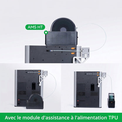 Bambu Lab - Séries H2/X1/P1/P2/X2D- Module d'Aide à l'Alimentation en TPU (TPU Feed Assist Module)