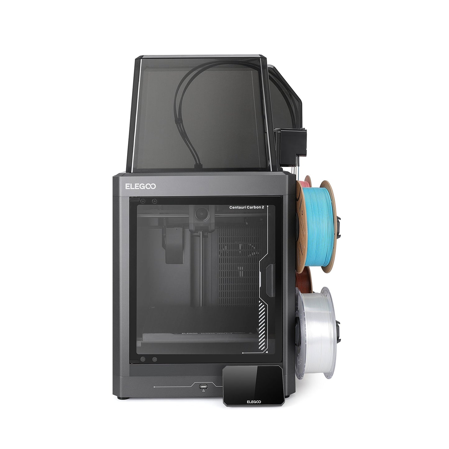 Elegoo - Pack4 x Centauri Carbon 2 Combo - Imprimante 3D avec Multicolore CC2 + CANVAS