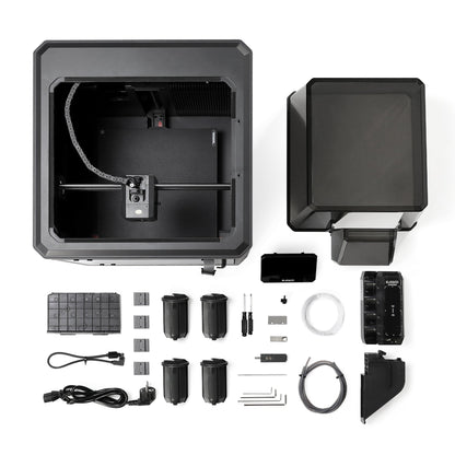 Elegoo - Mini Factory Centauri Carbon 2 Combo - Imprimante 3D avec Multicolore CC2 + CANVAS