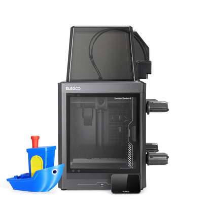 Elegoo - Mega Pack Centauri Carbon 2 Combo - Imprimante 3D avec Multicolore CC2 + CANVAS