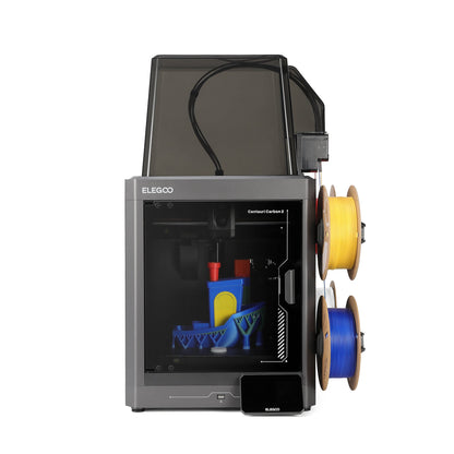 Elegoo - Pack4 x Centauri Carbon 2 Combo - Imprimante 3D avec Multicolore CC2 + CANVAS