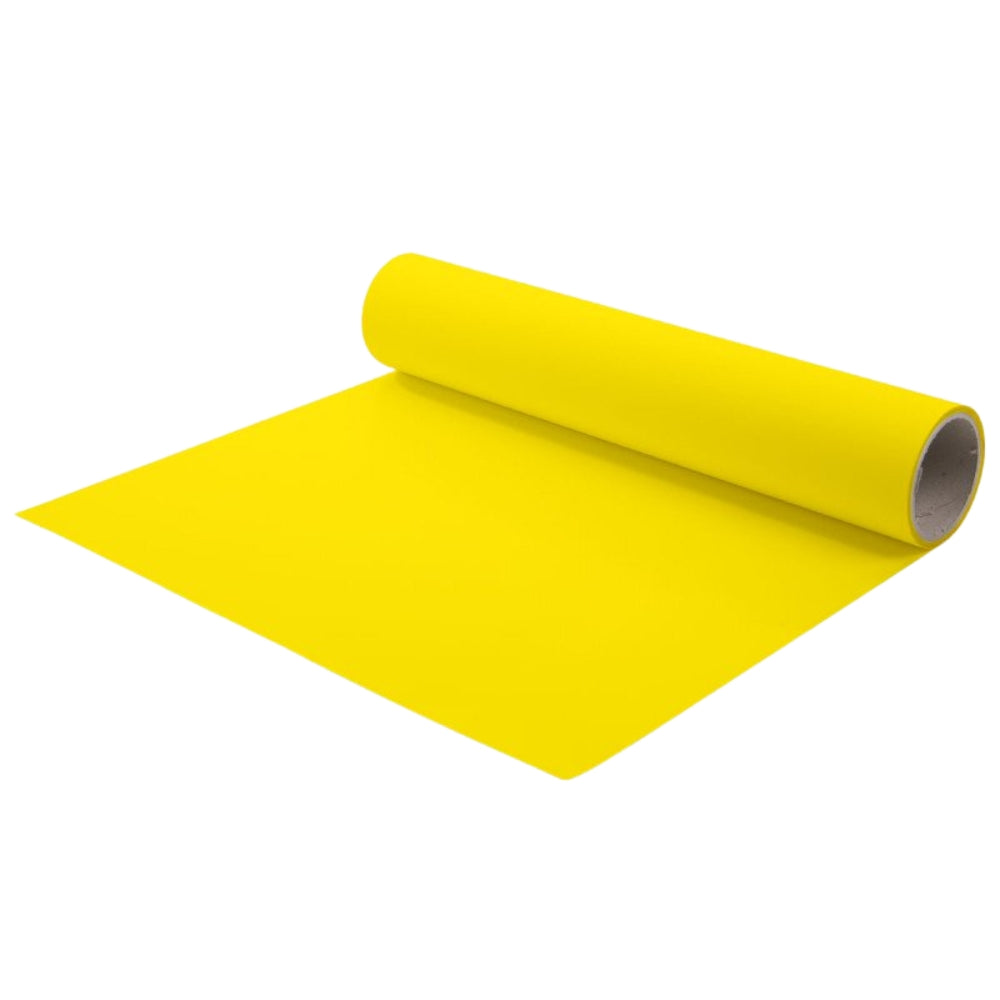 Chemica - Rouleau de Thermocollant de Hotmark Revolution - Jaune Citron (Lemon Yellow) -  30 cm x 5 m