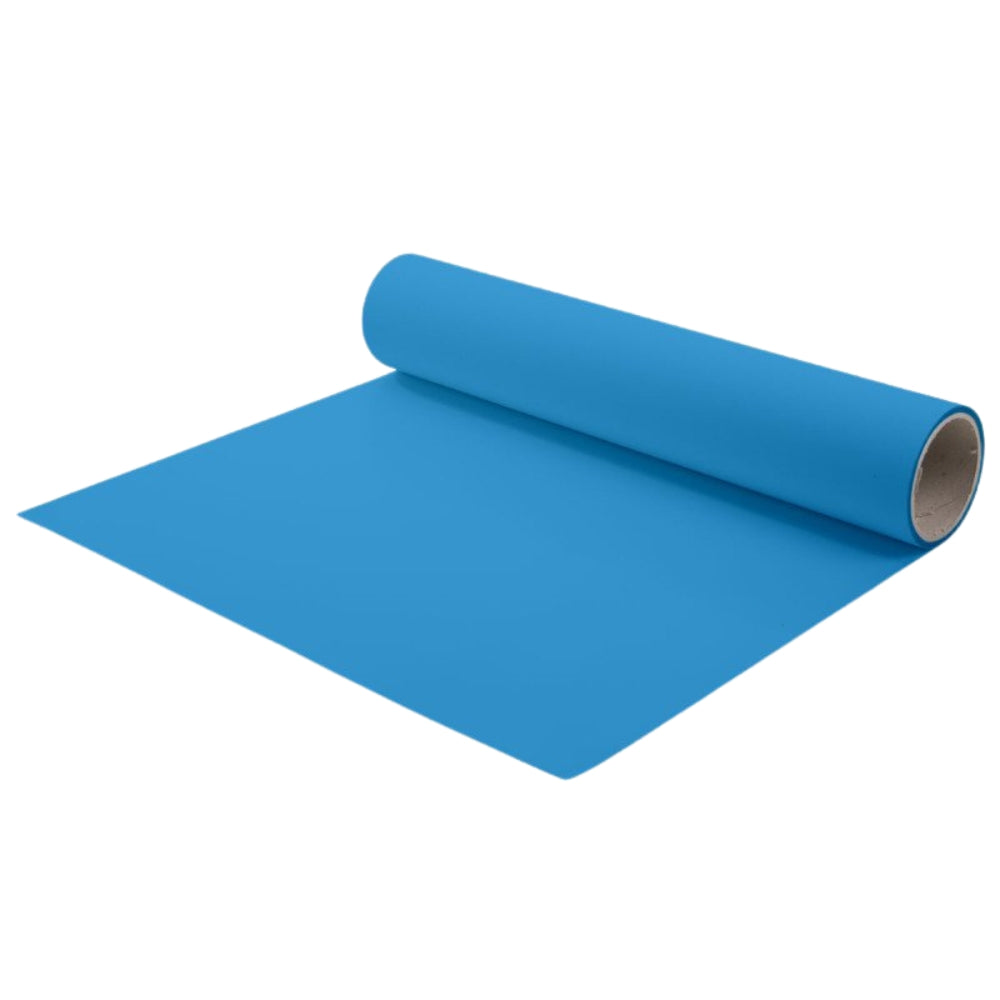 Chemica - Rouleau de Thermocollant de Hotmark Revolution - Bleu Clair (Light Blue) -  30 cm x 5 m
