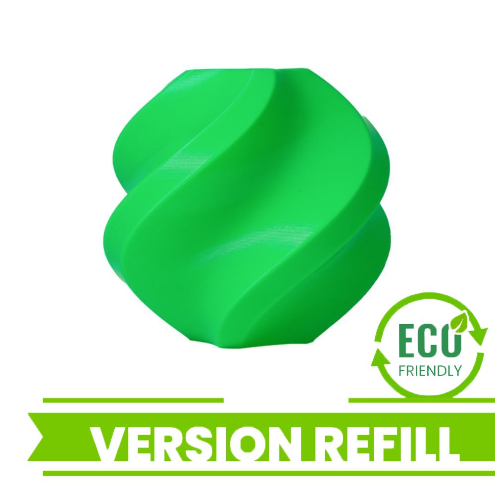 Bambu Lab - PLA Basic - Vert Bambou (Bambu Green) - 1,75 mm - 1 kg Refill