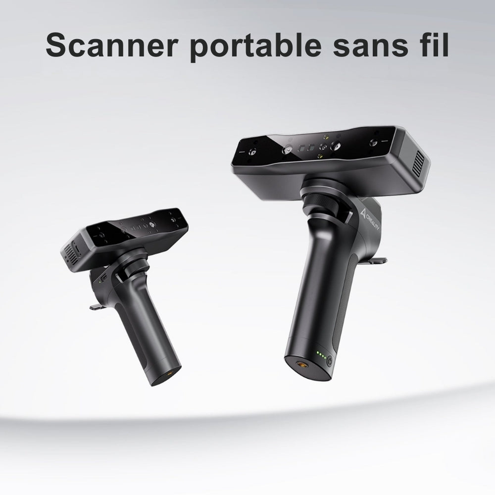 Creality - CR-Scan Otter Lite avec Poignée Lite Bridge - Sans Fil et Illimité