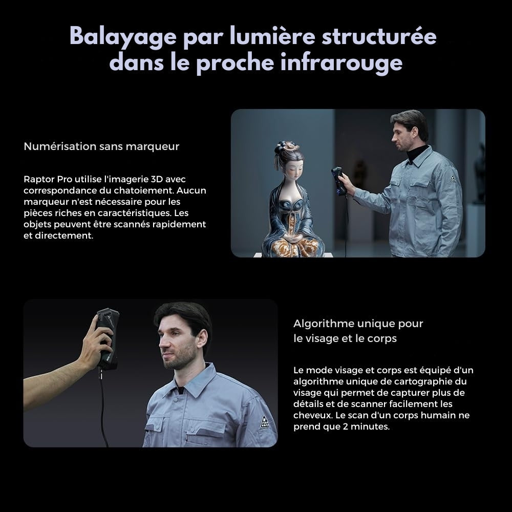 Creality - CR-Scan Raptor Pro - Le Meilleur Allié pour la Modification Auto