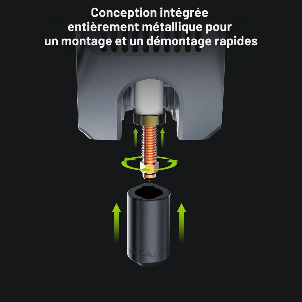 Creality - K2 Plus - Kit de Buses Unicorn (Unicorn Quick-Swap Nozzle Kit)